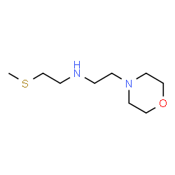 2-(Methylthio)-N-(2-morpholinoethyl)ethan-1-amine structure