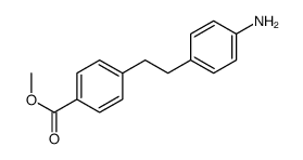 methyl 4-[2-(4-aminophenyl)ethyl]benzoate结构式