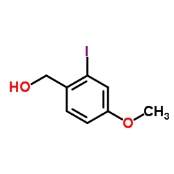 (2-Iodo-4-methoxyphenyl)methanol structure