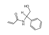 N-((R)-2-Hydroxy-1-phenyl-ethyl)-acrylamide Structure