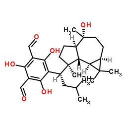 大果桉醛B结构式