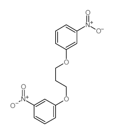 Benzene,1,1'-[1,3-propanediylbis(oxy)]bis[3-nitro- (9CI)结构式