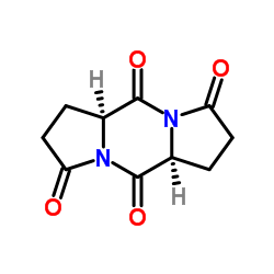 (5aS,10aS)-1H,5H-Dihydro-dipyrrolo[1,2-a:1',2'-d]pyrazine-3,5,8,10(2H,5aH,10aH)-tetrone picture