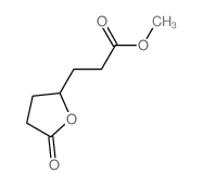 2-Furanpropanoic acid,tetrahydro-5-oxo-, methyl ester结构式