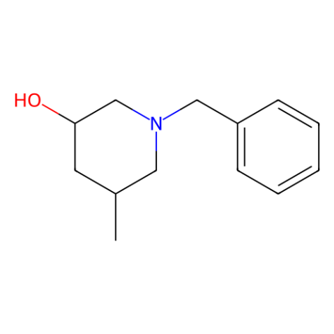 (3R,5R)-1-benzyl-5-methyl-piperidin-3-ol结构式