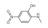 2-(methylamino)-5-nitrophenol Structure