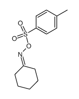 cyclohexanone O-4-toluenesulfonyl oxime结构式