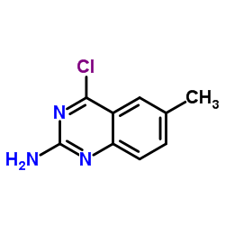 4-Chloro-6-methyl-2-quinazolinamine结构式