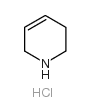 Pyridine,1,2,3,6-tetrahydro-, hydrochloride (1:1) structure