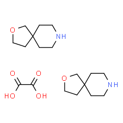 2-oxa-8-azaspiro[4.5]decane;hemi oxalic acid结构式