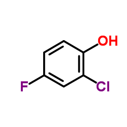 2-Chloro-4-fluorophenol structure