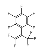 1,2,3,4,5-pentafluoro-6-(1,1,3,3,3-pentafluoroprop-1-en-2-yl)benzene Structure