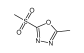 2-甲基-5-(甲基磺酰基)-1,3,4-恶二唑图片