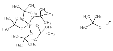 LITHIUM TANTALUM TERT-BUTOXIDE Structure