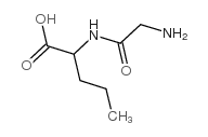 Norvaline, glycyl- Structure