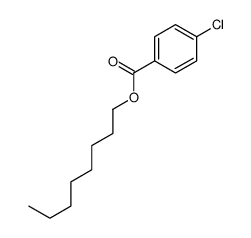 octyl 4-chlorobenzoate结构式