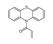 1-phenothiazin-10-ylprop-2-en-1-one Structure