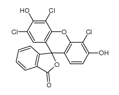 2',4',5'-trichloro-fluorescein结构式