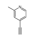 4-乙炔基-2-甲基吡啶结构式