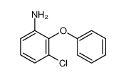 3-Chloro-2-phenoxyaniline结构式