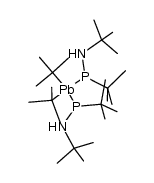 1,1'-(di-tert-butylplumbanediyl)bis(N,1-di-tert-butylphosphinamine)结构式