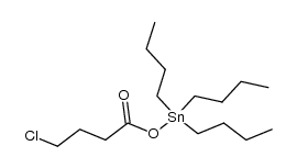 TRIBUTYLTINCHLOROACETATE Structure