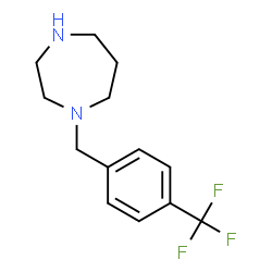 1-[4-(Trifluoromethyl)benzyl]homopiperazine图片