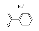 sodium acetophenoxide结构式