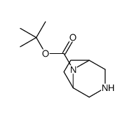 8-Boc-3,8-diaza-bicyclo[3.2.1]octane, HCl structure