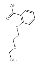 2-(2-ethoxyethoxy)benzoic acid Structure