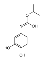 propan-2-yl N-(3,4-dihydroxyphenyl)carbamate Structure