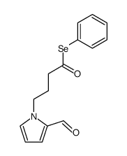 phenyl 4-(2-formyl-1H-pyrrol-1-yl)butaneselenoate Structure