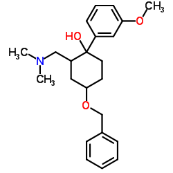 4-(Benzyloxy)-2-((dimethylamino)methyl)-1-(3-methoxyphenyl)cyclohexanol structure