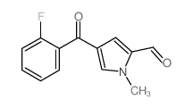 4-(2-Fluorobenzoyl)-1-methyl-1H-pyrrole-2-carbaldehyde structure