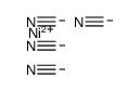 tetracyanonickelate(2-) Structure