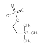 Choline, hydroxide, hydrogen sulfate, inner salt structure