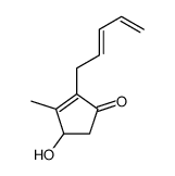 2-Cyclopenten-1-one, 4-hydroxy-3-methyl-2-(2,4-pentadienyl)-, (Z)-(+)- picture