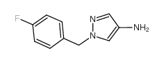 1-(4-FLUOROBENZYL)-1H-PYRAZOL-4-AMINE structure