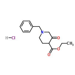 N-苄基-3-氧代哌啶-4-羧酸乙酯盐酸盐图片