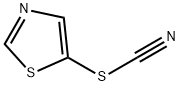 Thiocyanic acid,5-thiazolyl ester structure