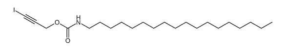 3-iodoprop-2-yn-1-yl octadecylcarbamate Structure