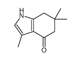 3,6,6-TRIMETHYL-6,7-DIHYDRO-1H-INDOL-4(5H)-ONE Structure