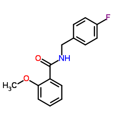 N-(4-Fluorobenzyl)-2-methoxybenzamide picture