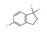 1,1,5-三氟茚烷结构式