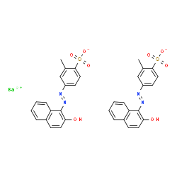 barium bis[4-[(2-hydroxy-1-naphthyl)azo]-2-methylbenzenesulphonate] Structure