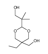 2-[5-ethyl-5-(hydroxymethyl)-1,3-dioxan-2-yl]-2-methylpropan-1-ol Structure