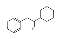 1-CYCLOHEXYL-2-PHENYL-1-ETHANONE Structure