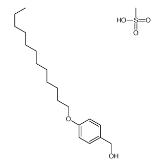 (4-dodecoxyphenyl)methanol,methanesulfonic acid Structure