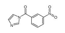 imidazol-1-yl-(3-nitrophenyl)methanone Structure