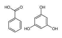 benzene-1,3,5-triol,benzoic acid Structure